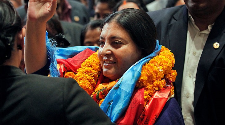 নেপালে প্রথম নারী রাষ্ট্রপ্রধান বিদ্যা